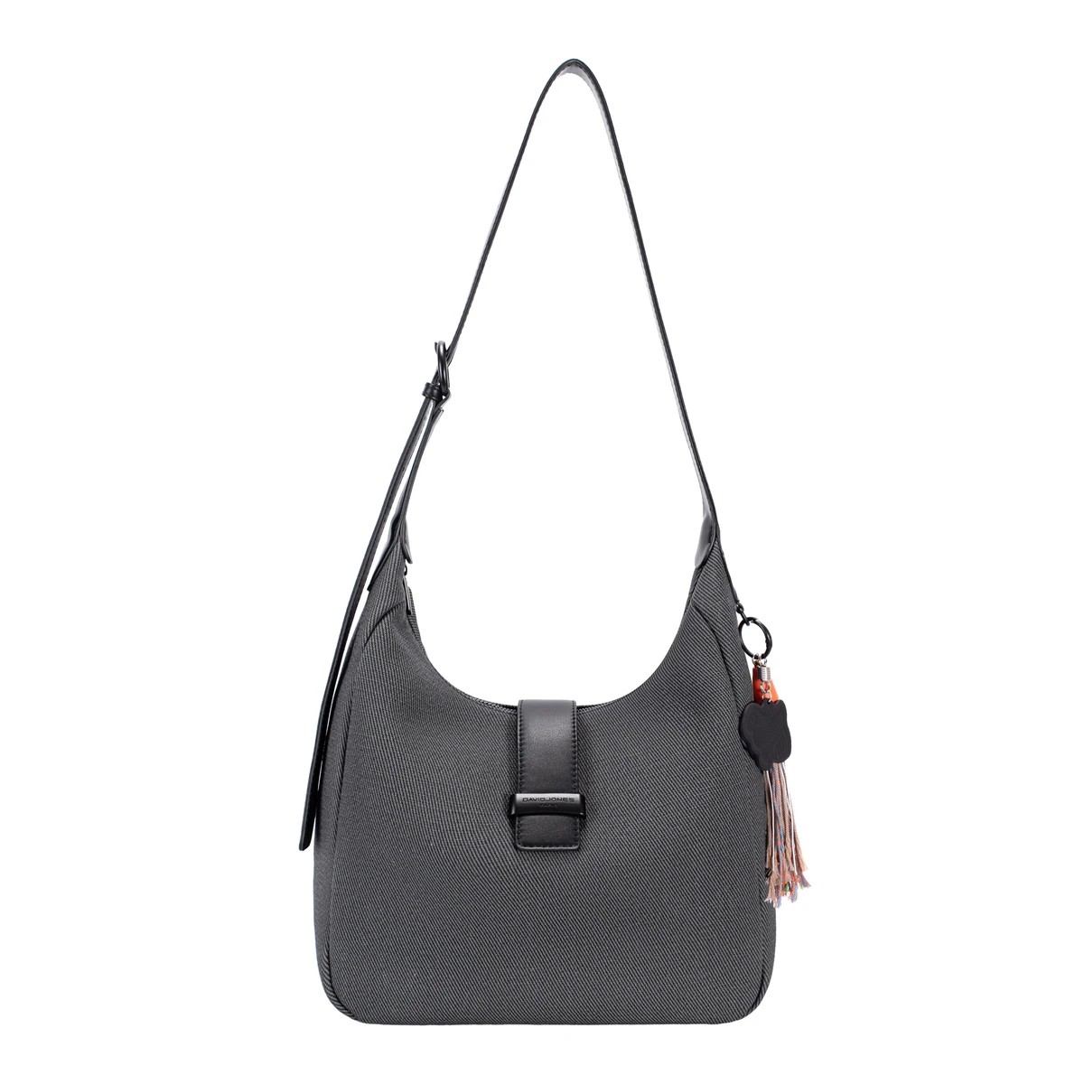 תיק צד בינוני DAVID JONES – CM8263-XW – black – 1