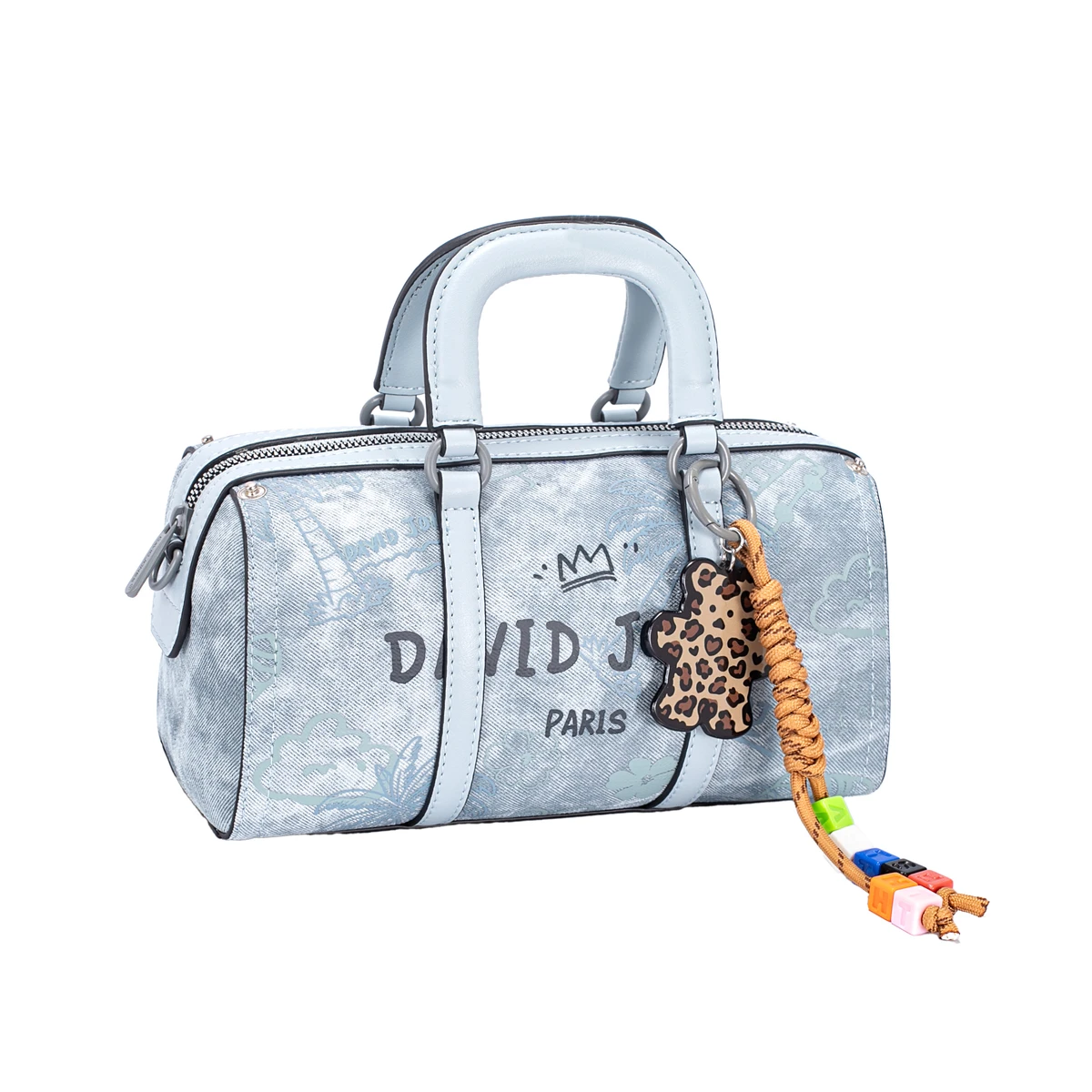 תיק צד קטן DAVID JONES – CM8347-YY – blue-jean – 1