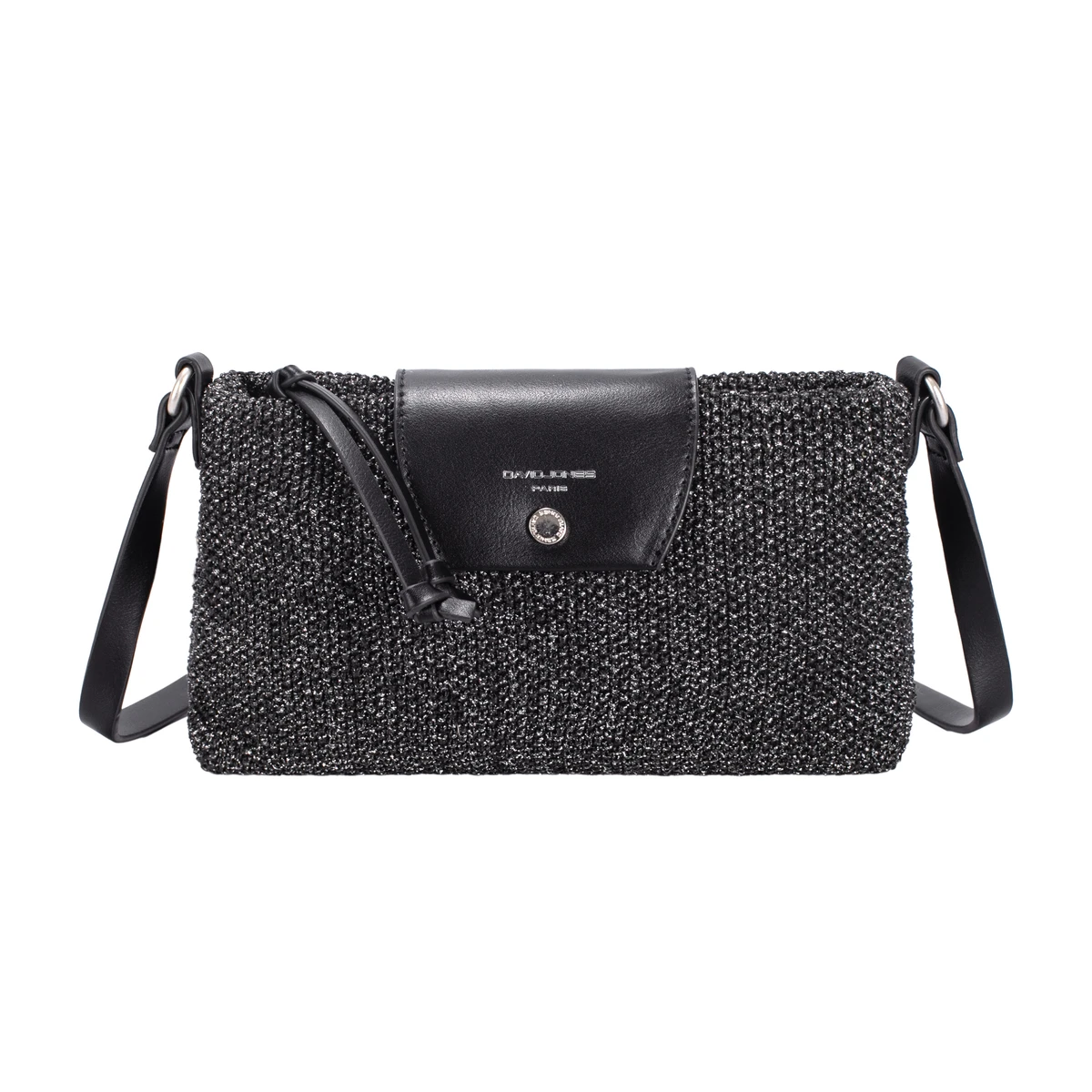 תיק צד קטן DAVID JONES – CM8366-XW – black – 1
