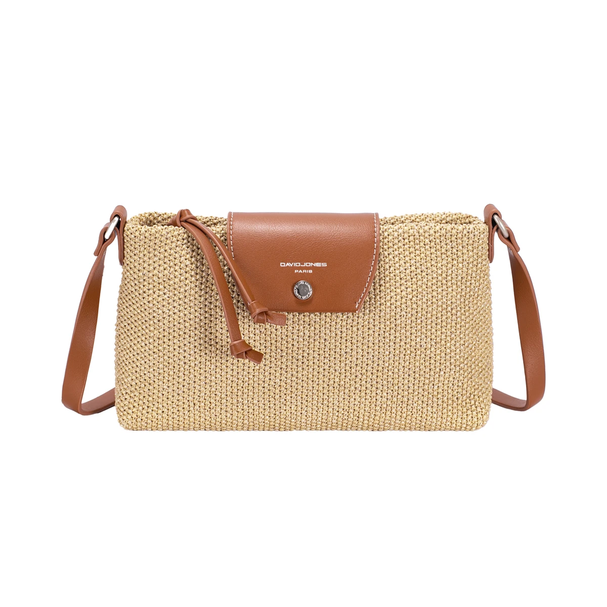 תיק צד קטן DAVID JONES – CM8366-X1 – camel – 1