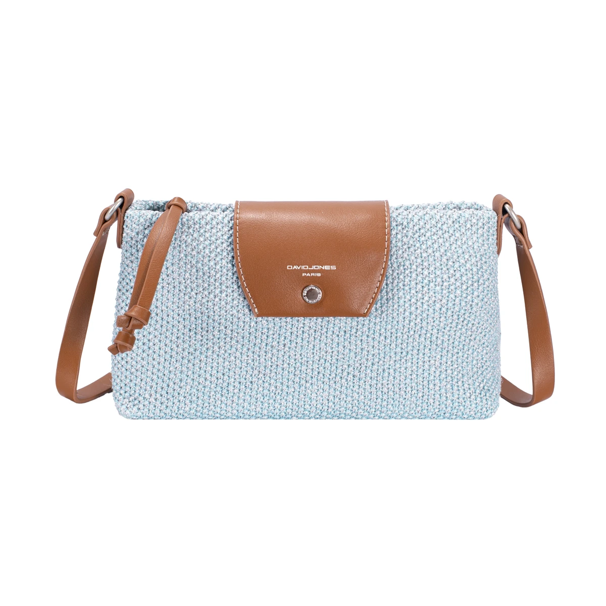 תיק צד קטן DAVID JONES – CM8366-A33 – starlight-blue – 1