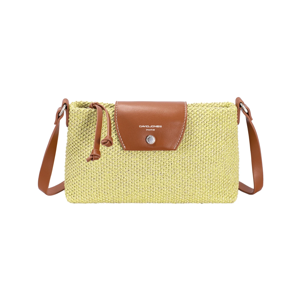 תיק צד קטן DAVID JONES – CM8366-YJ – yellow – 1