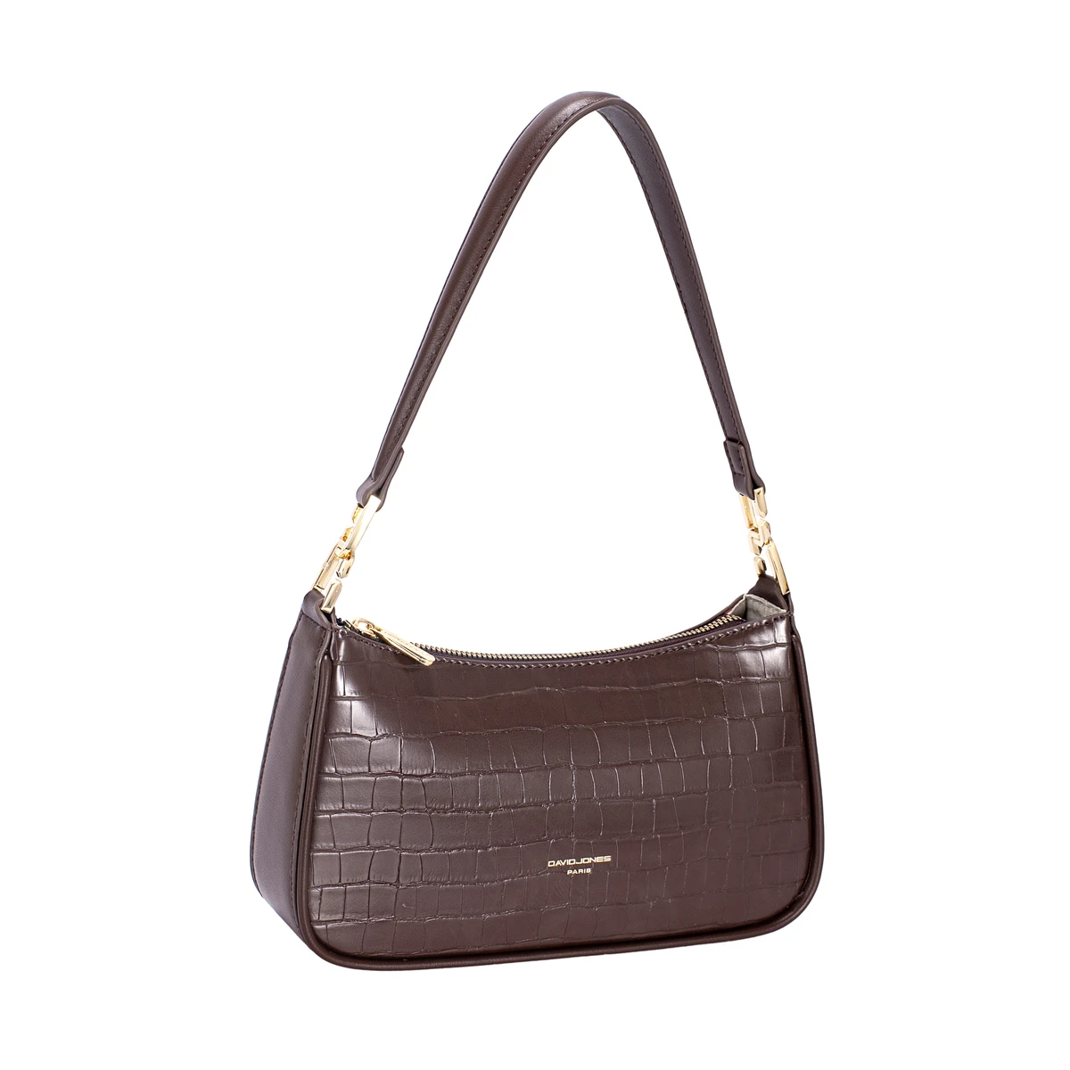 תיק צד קטן DAVID JONES – CM8414-129C – bitter-chocolate – 1