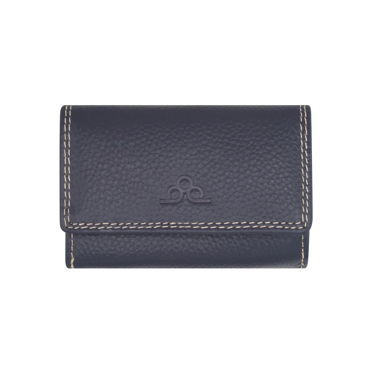 ארנק קטן מעור iBags – CNI006-2-1A – navy – 1