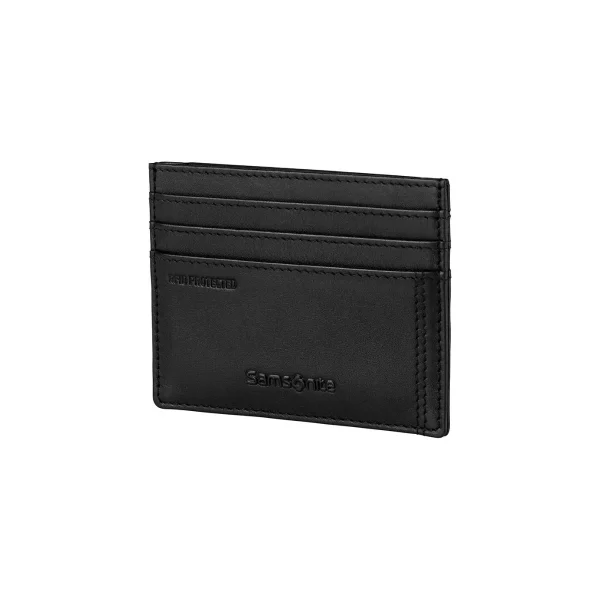 ארנק כרטיסים מעור Samsonite – CT809732 – black – 1
