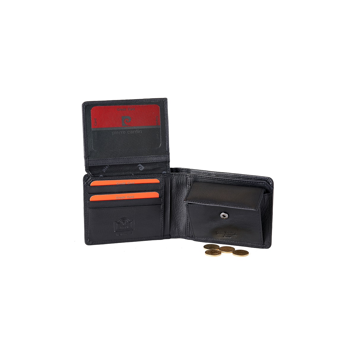 ארנק קטן מעור Pierre Cardin – 13mj02--PETROLIO – petrolio – 1