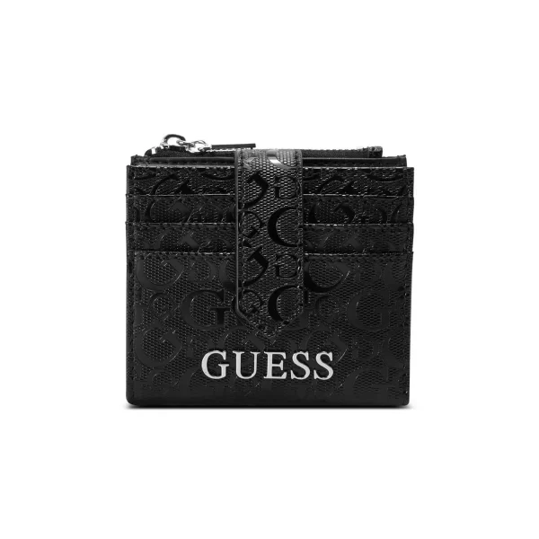 ארנק כרטיסים קטן Guess ABBAS – FF945538-BLA – black – 1