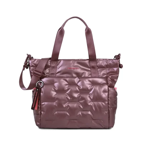 תיק צד גדול Hedgren PUFFER – HCOCN03_887 – dusty-rose – 1