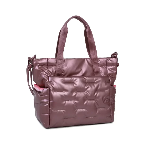 תיק צד גדול Hedgren PUFFER – HCOCN03_887 – dusty-rose – 2