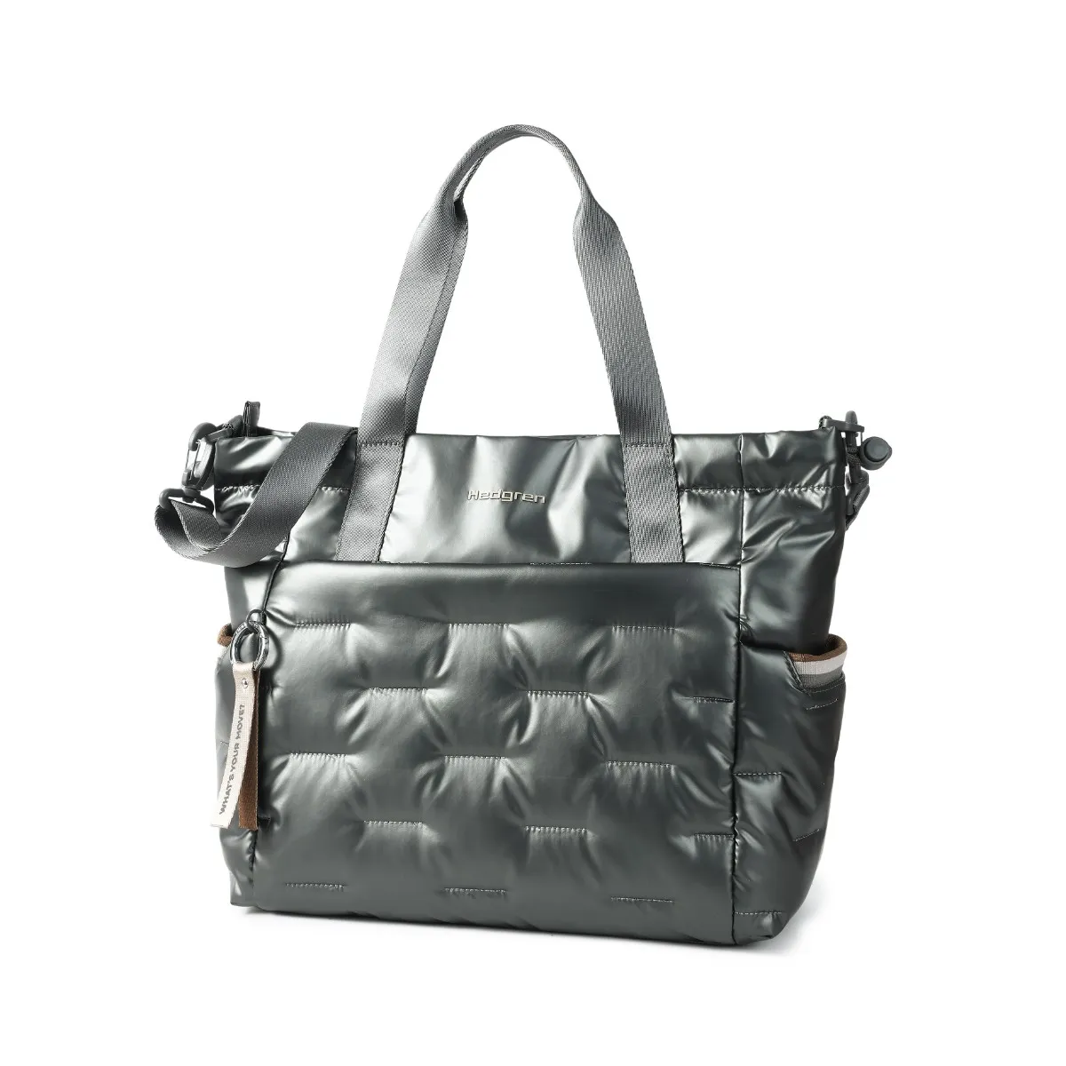 תיק צד גדול Hedgren PUFFER – HCOCN03_905 – black-ink – 2