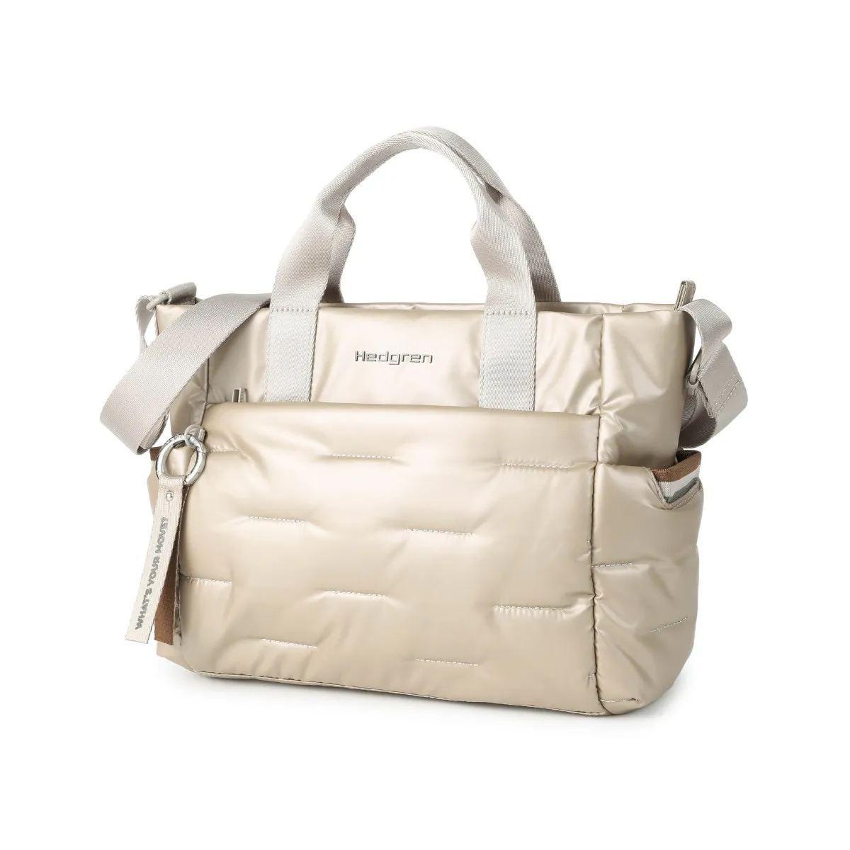 תיק צד בינוני Hedgren SOFTY – HCOCN07_913 – string-beige – 2