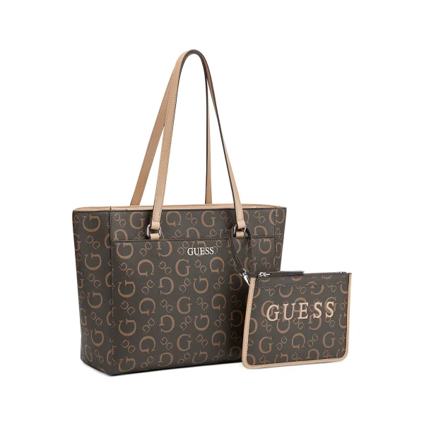 תיק צד גדול Guess DELPHINE – HH948125-NAT – natural – 1