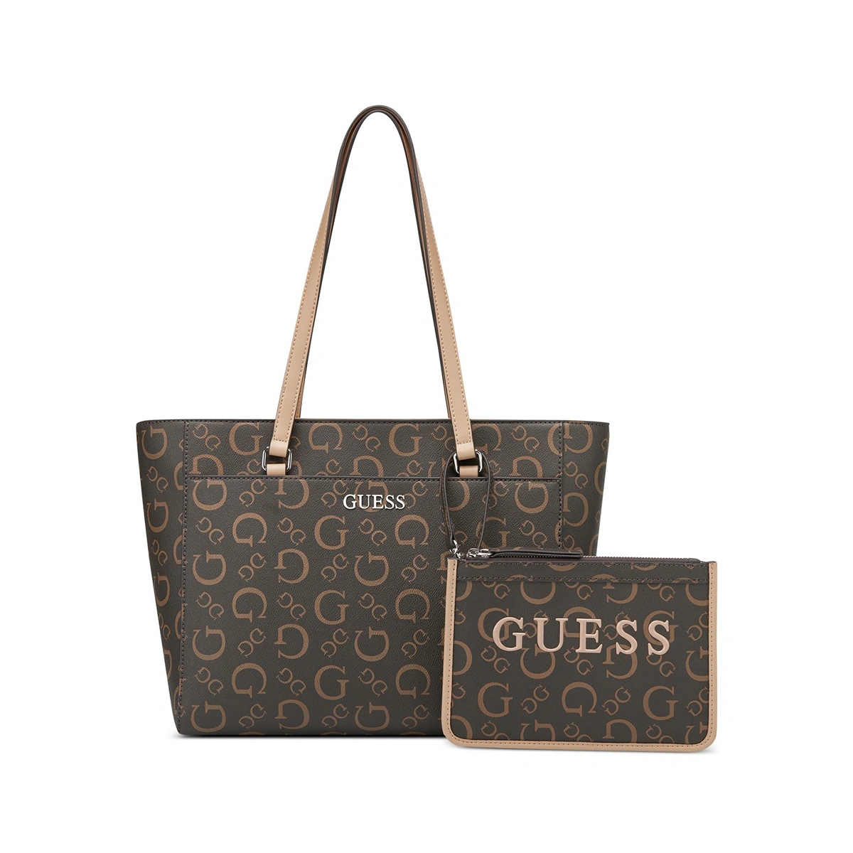תיק צד גדול Guess DELPHINE – HH948125-NAT – natural – 1
