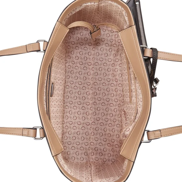תיק צד גדול Guess DELPHINE – HH948125-NAT – natural – 3