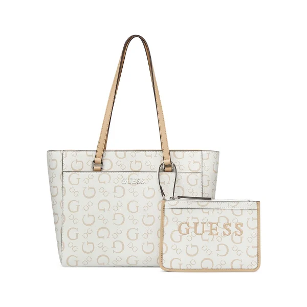 תיק צד גדול Guess DELPHINE – HH948125-WHI – white – 1
