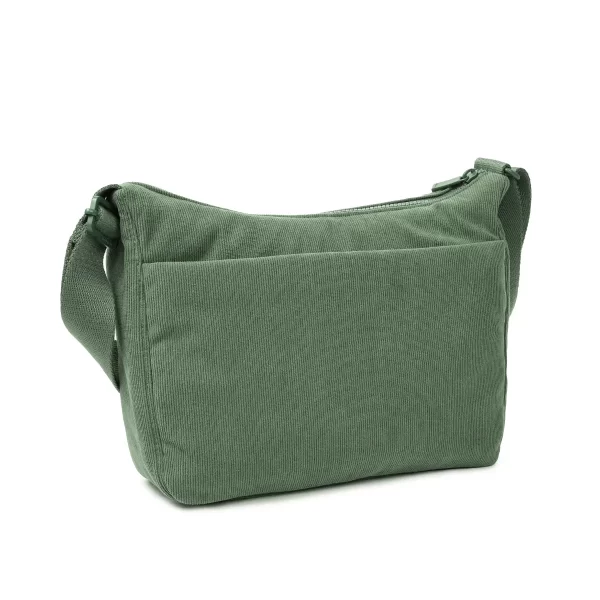תיק צד בינוני Hedgren HARPER'S S – HIC01S_876 – corduroy-duck-green – 2