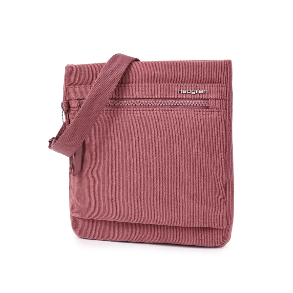 תיק צד Hedgren Leonce – corduroy-dusty-rose – 1