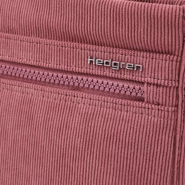 תיק צד Hedgren Leonce – corduroy-dusty-rose – 5