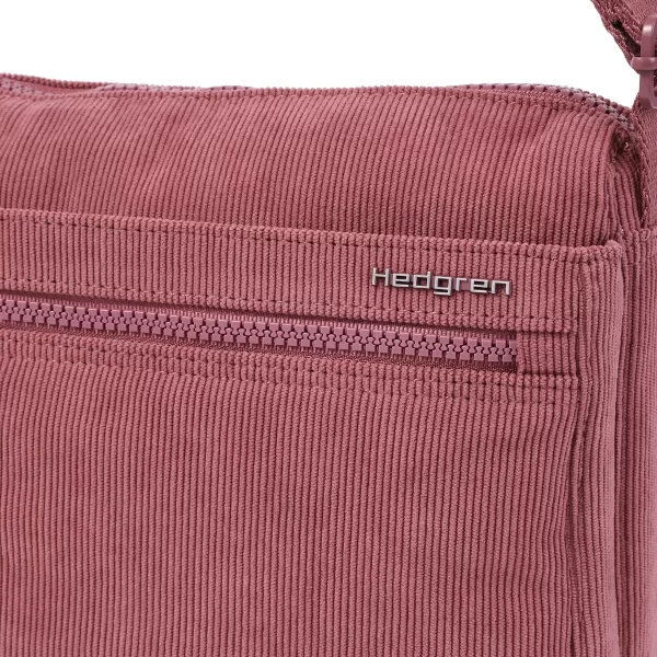 תיק צד Hedgren Eye M – corduroy-dusty-rose – 5