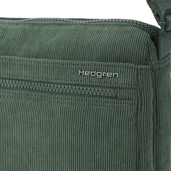 תיק צד Hedgren Eye M – corduroy-duck-green – 5