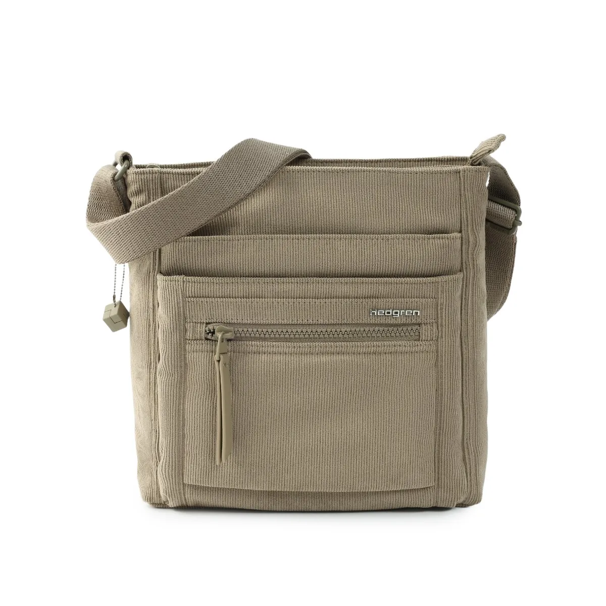 תיק צד בינוני Hedgren ORVA – HIC370_908 – corduroy-string-beige – 1