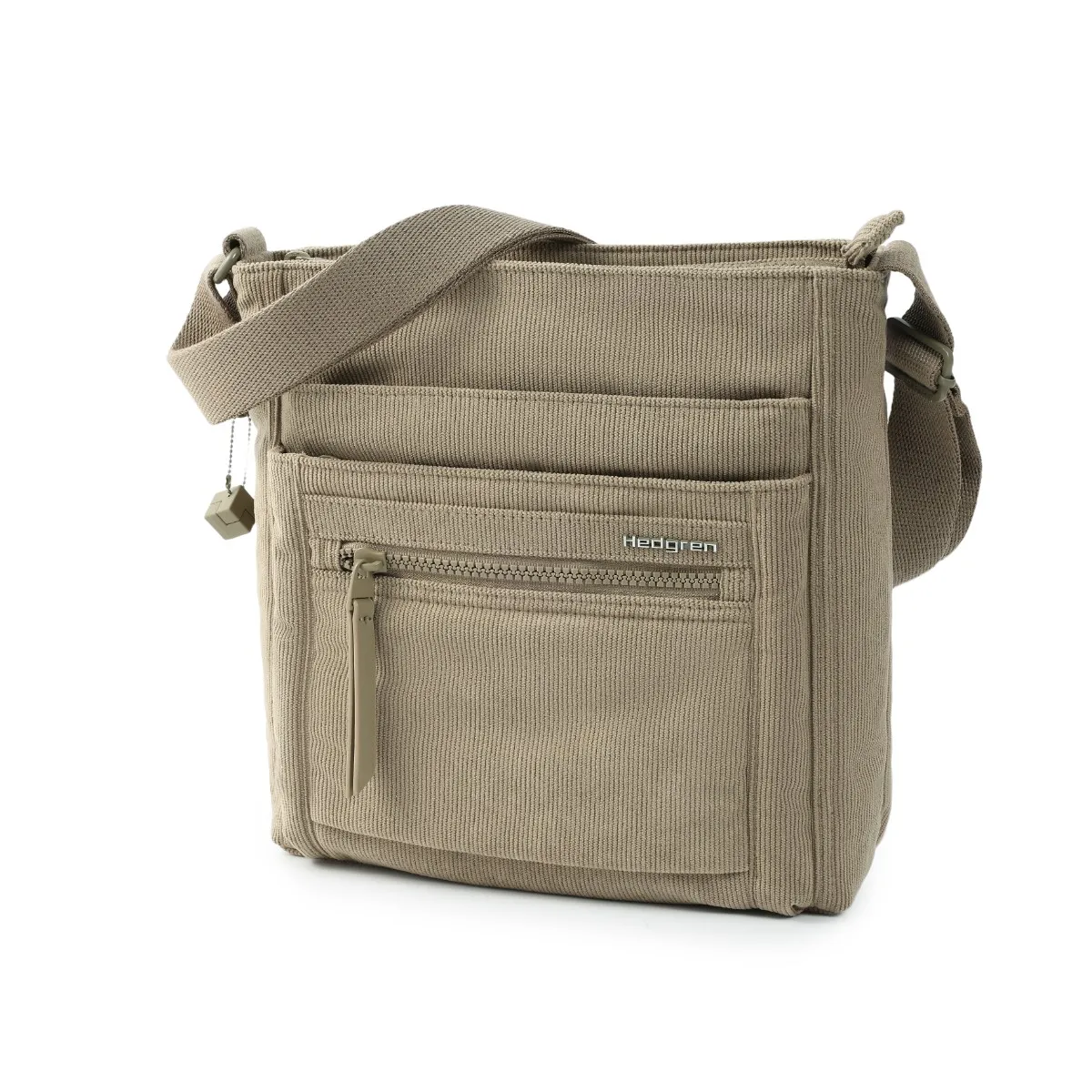 תיק צד בינוני Hedgren ORVA – HIC370_908 – corduroy-string-beige – 2