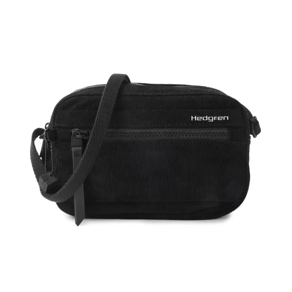 תיק צד קטן Hedgren Maia Small – HIC430_874 – corduroy-black – 1