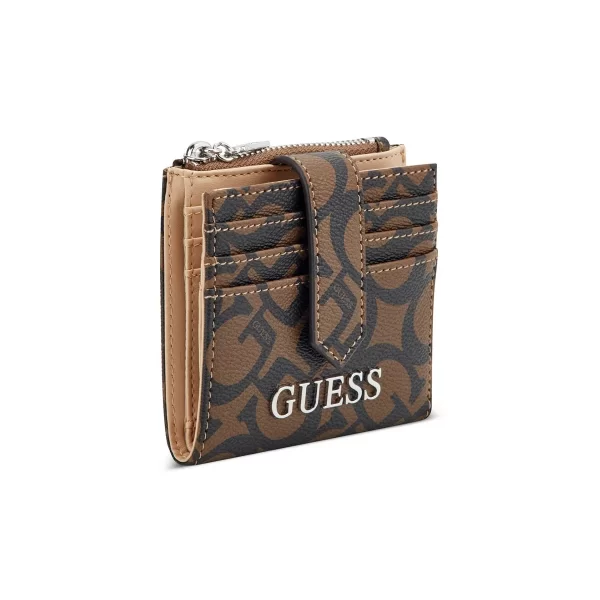 ארנק כרטיסים קטן Guess ABBAS – JJ945538-DRB – dark-brown – 1