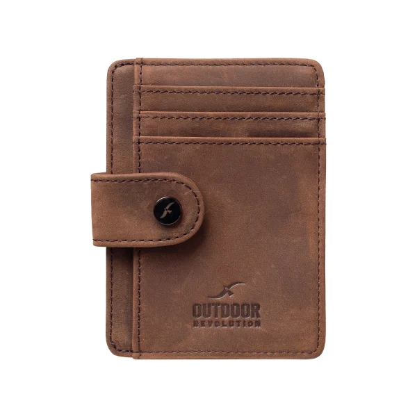 ארנק כרטיסים מעור Outdoor Revolution