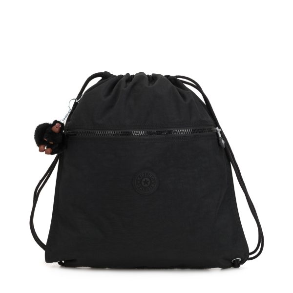 תיק גב בינוני Kipling SUPERTABOO – K09487J99 – true-black – 1