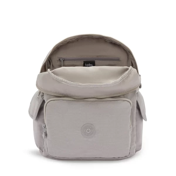 תיק גב Kipling City Pack – K1214789L – grey-gris – 2