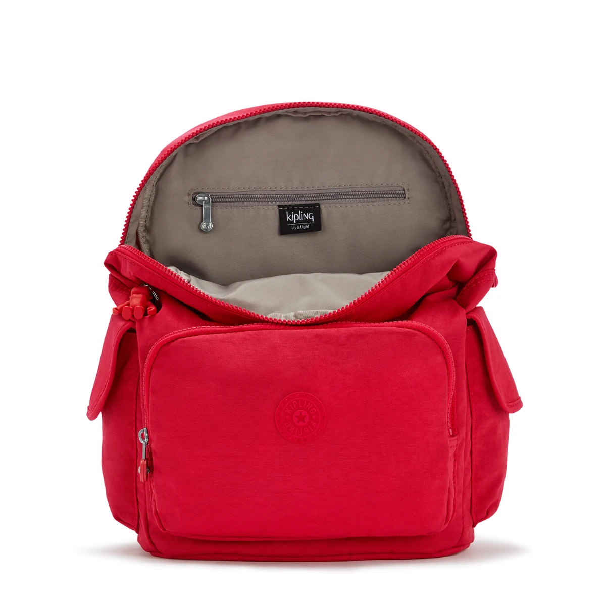 תיק גב Kipling City Pack – K12147Z33 – red-rouge – 2
