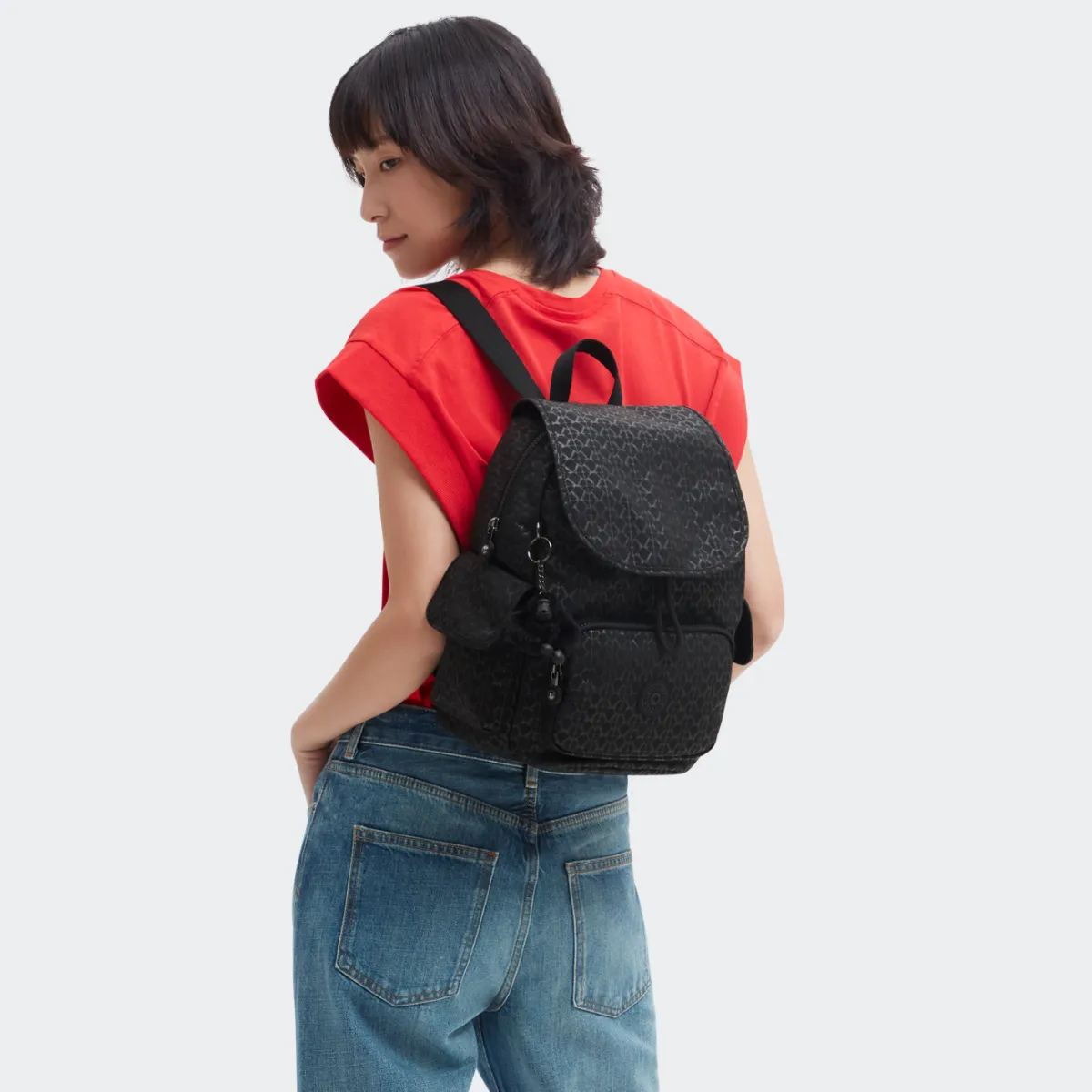 תיק גב קטן Kipling CITY PACK S – K15641K59 – signature-emb – 6