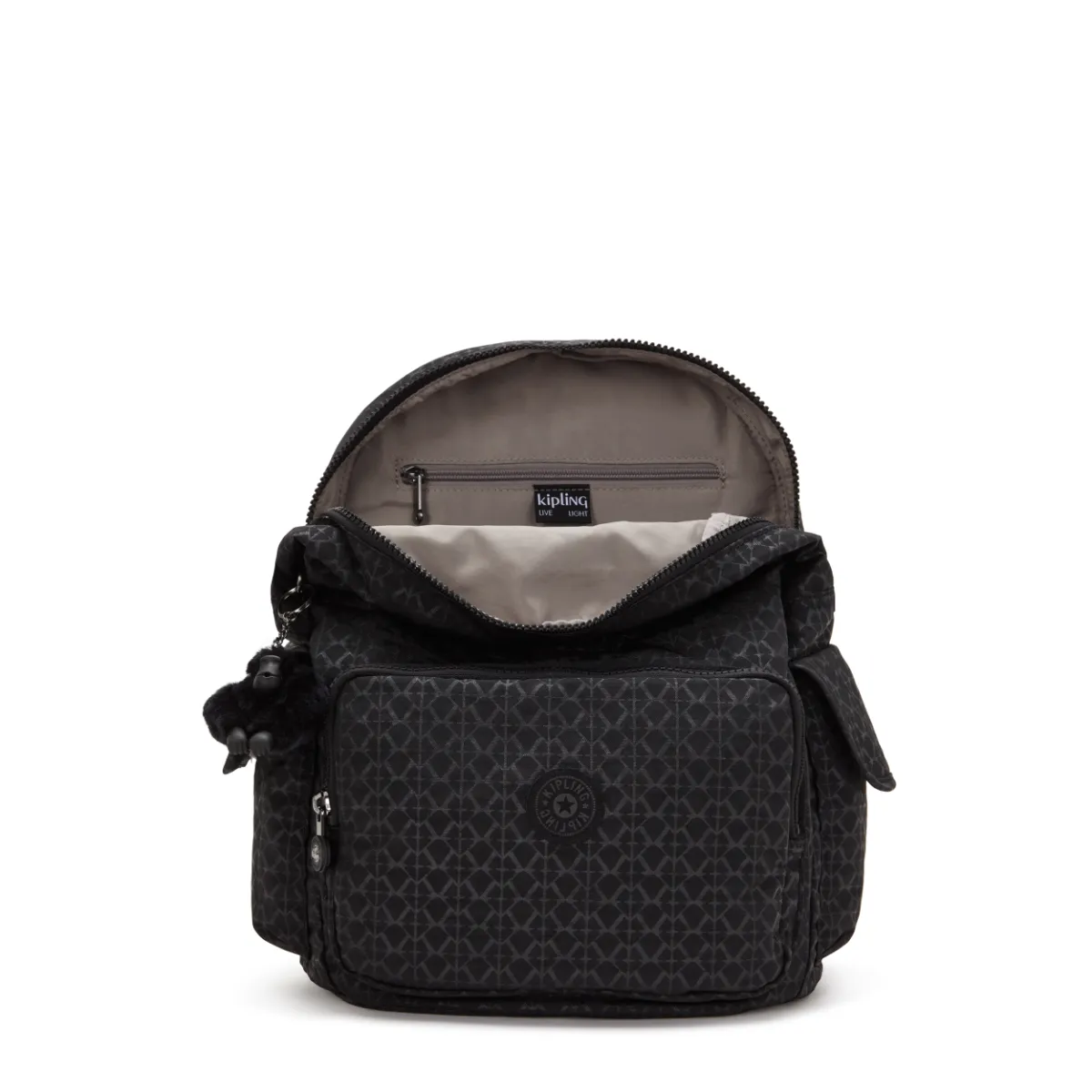 תיק גב בינוני Kipling CITY PACK – K24681K59 – signature-emb – 2
