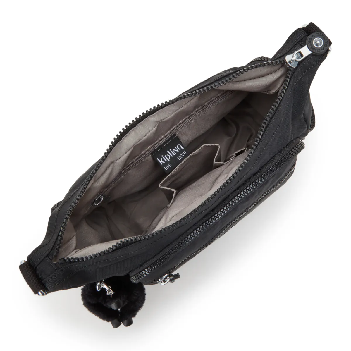 תיק צד בינוני Kipling GABBIE S – KI2531P39 – black-noir – 2