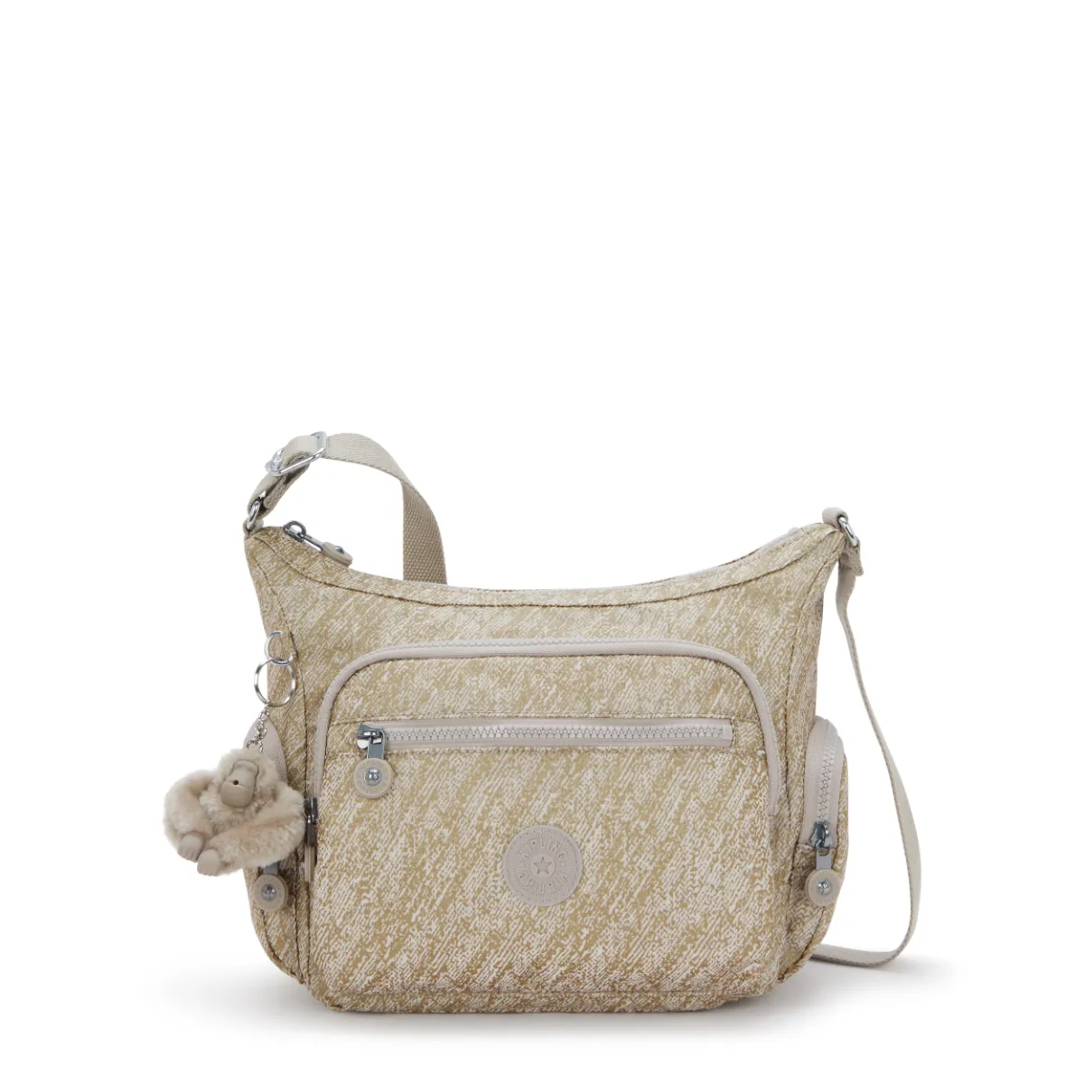 תיק צד בינוני Kipling GABBIE S – KI25321KG – brush-of-gold – 1