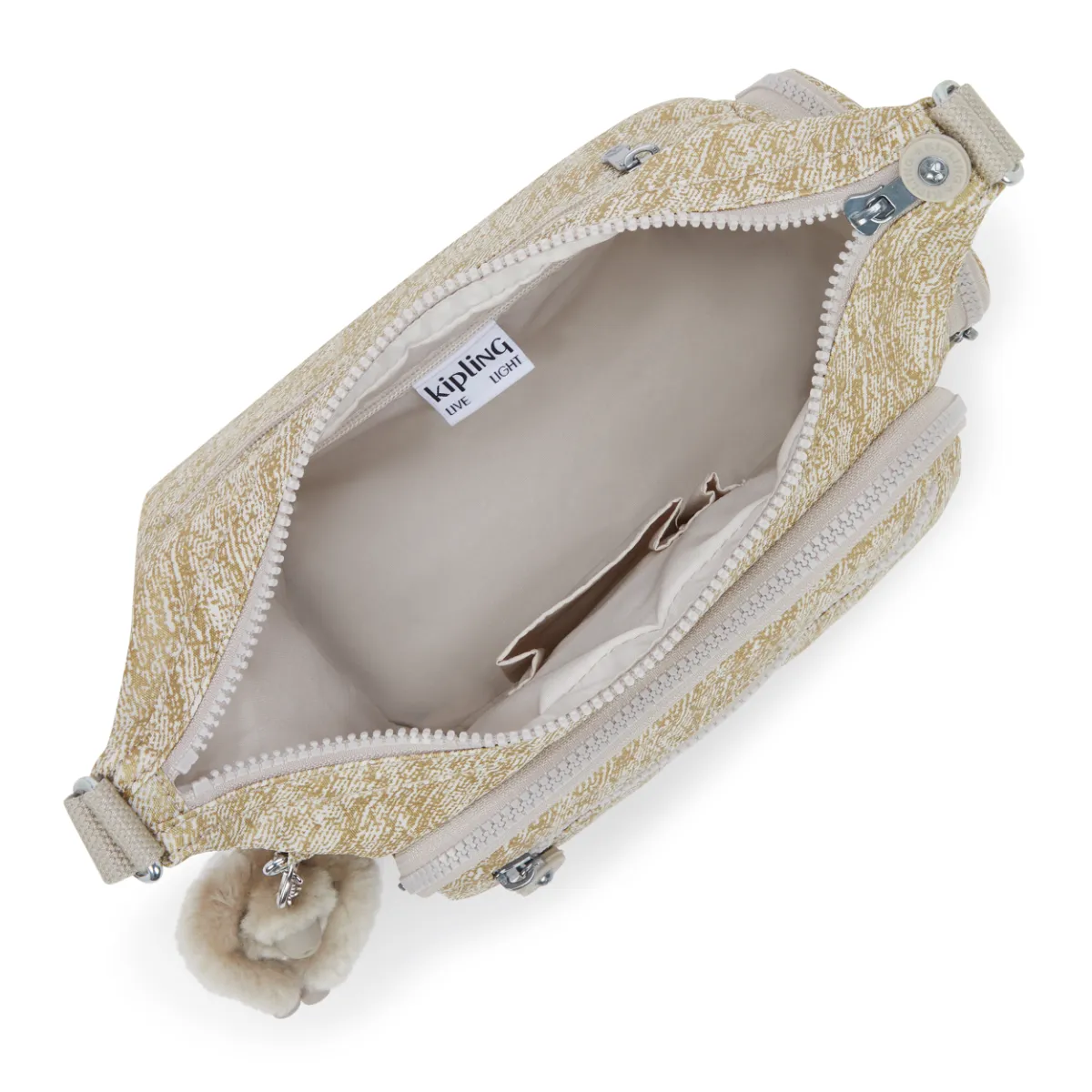 תיק צד בינוני Kipling GABBIE S – KI25321KG – brush-of-gold – 2