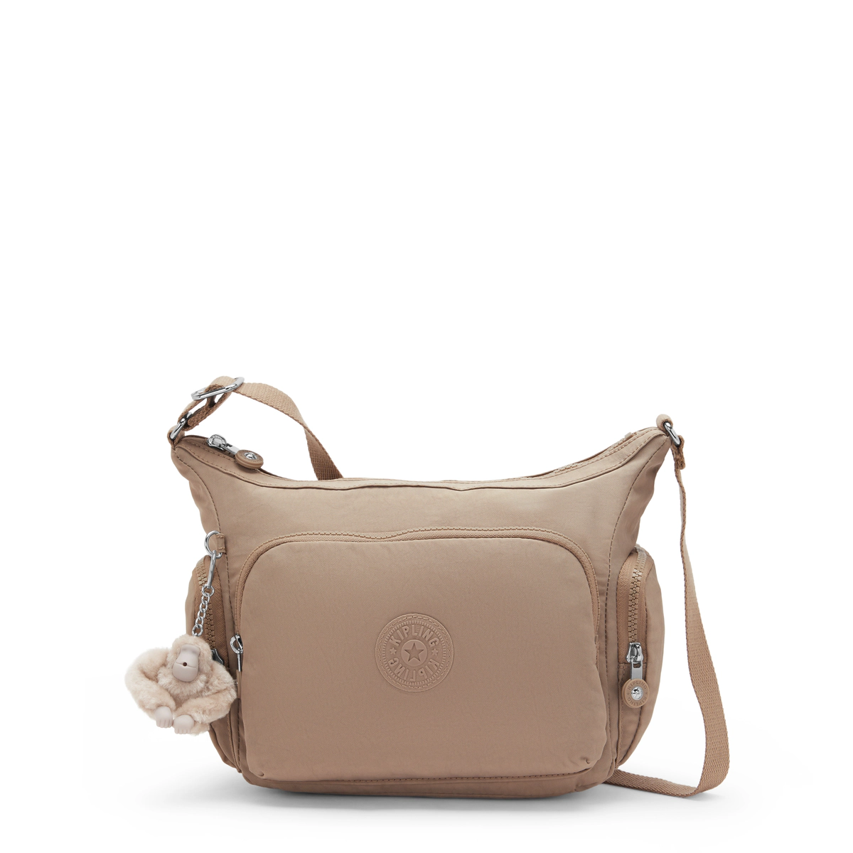 תיק צד בינוני Kipling GABB S – KI4493J00 – tan-beige – 1