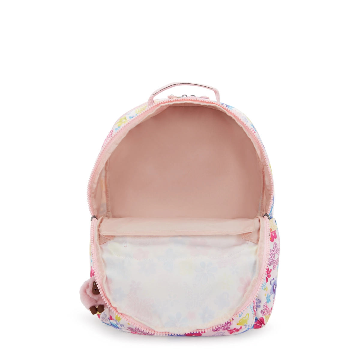 תיק גב גדול למחשב 17" Kipling SEOUL LAP – KI58168EM – flower-stamp – 2