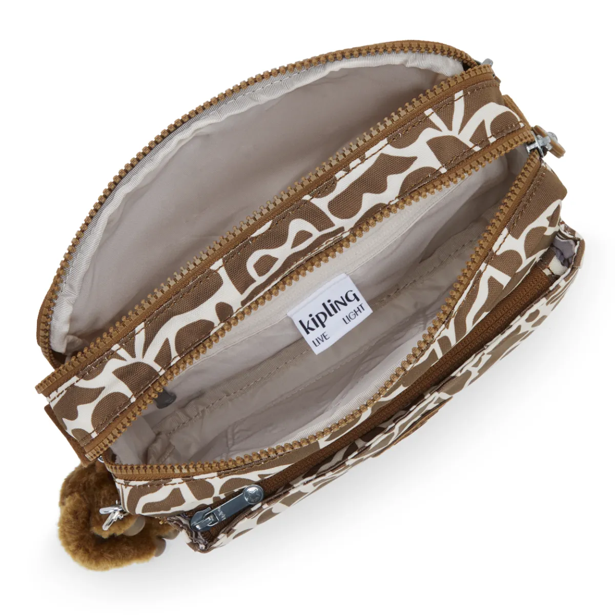 תיק צד בינוני Kipling ABANU M – KI62379GD – cocktail-khaki – 2