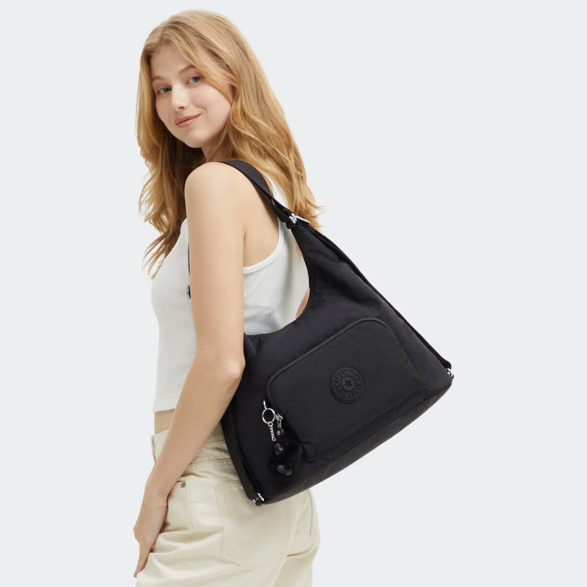 תיק צד / גב בינוני Kipling YENNA – KI6721P39 – black-noir – 6