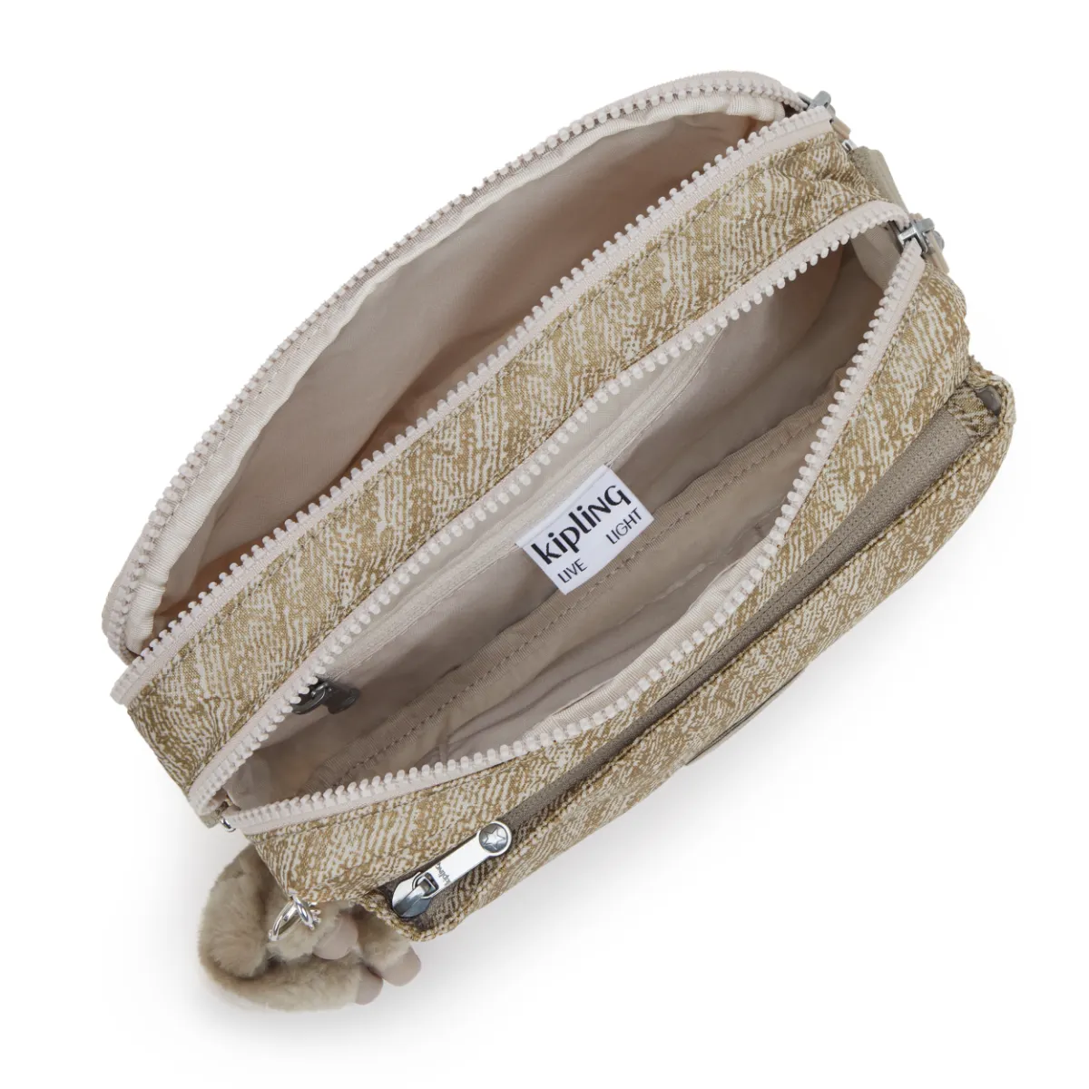 תיק צד בינוני Kipling ABANU M – KI68311KG – brush-of-gold – 2