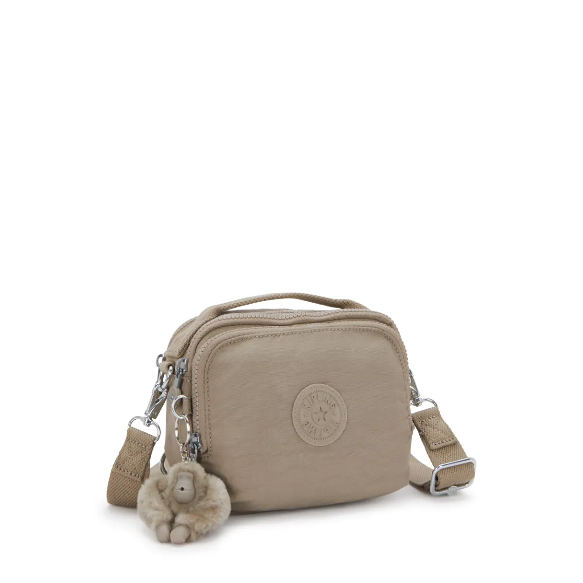 תיק צד / גב קטן Kipling CAHIR – KI80614PW – soft-taupe – 3