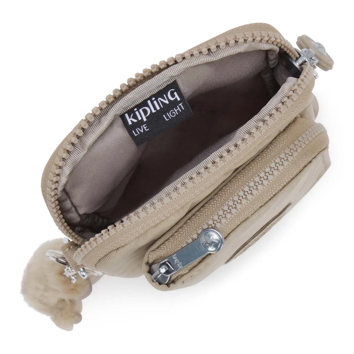 תיק טלפון וארנק Kipling TELMO – KI80844PW – soft-taupe – 2
