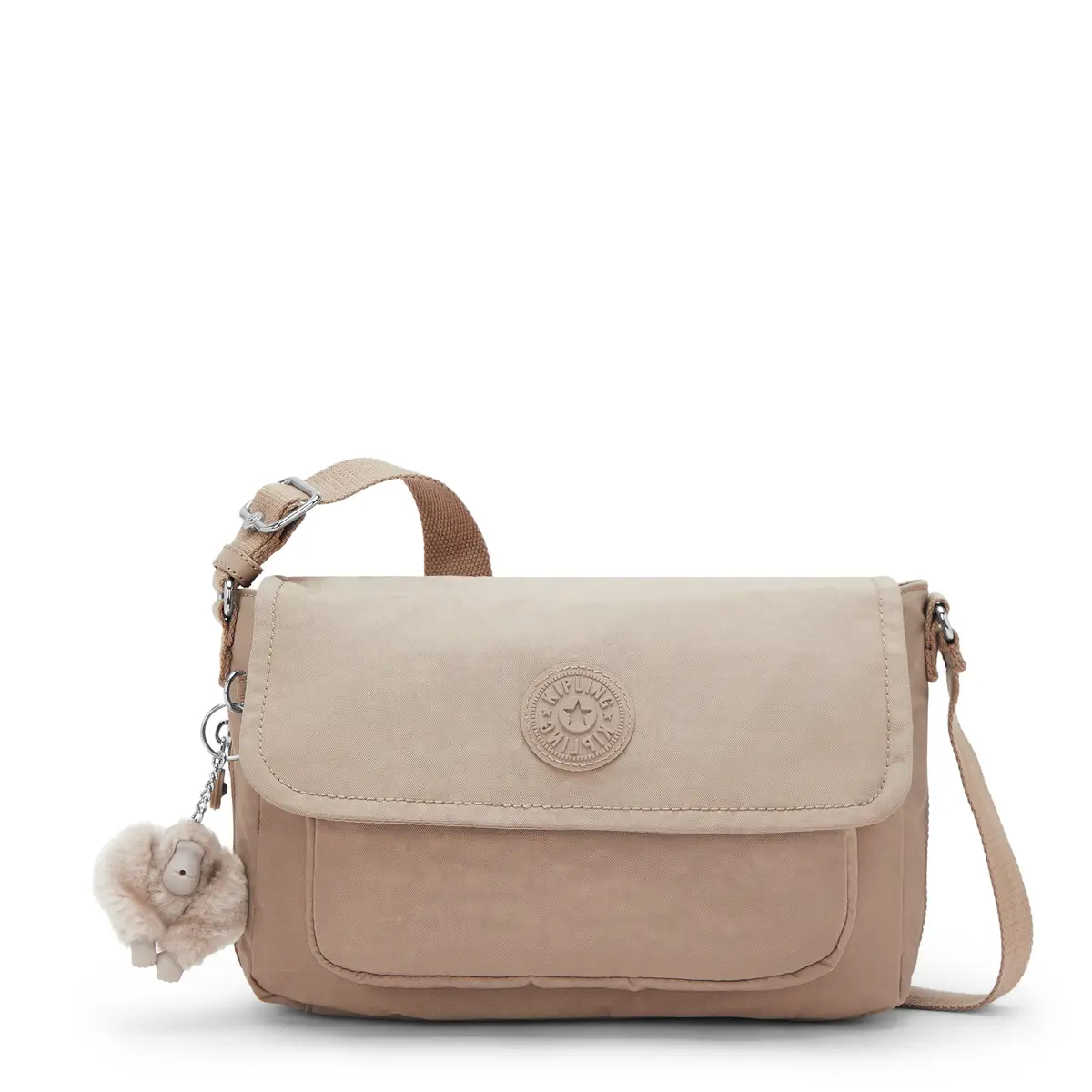 תיק צד בינוני Kipling DALMA – KI8123J00 – tan-beige – 1