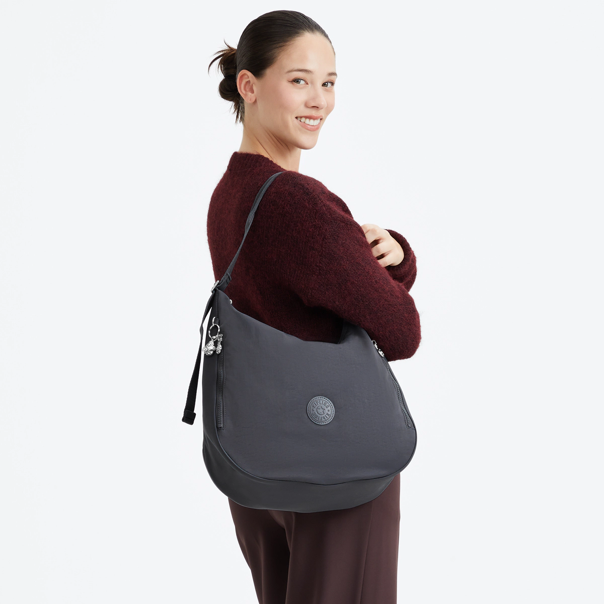 תיק כתף גדול Kipling KHLOE – KI8256QT4 – moonlit-slate – 4