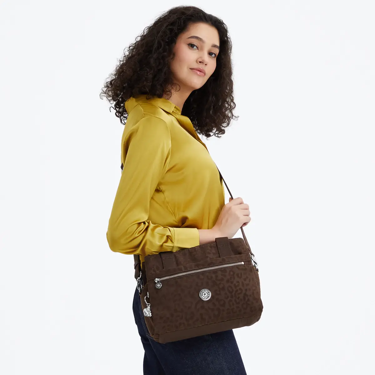 תיק צד בינוני Kipling ELYSIANA – KI83717ED – soft-leopard – 4