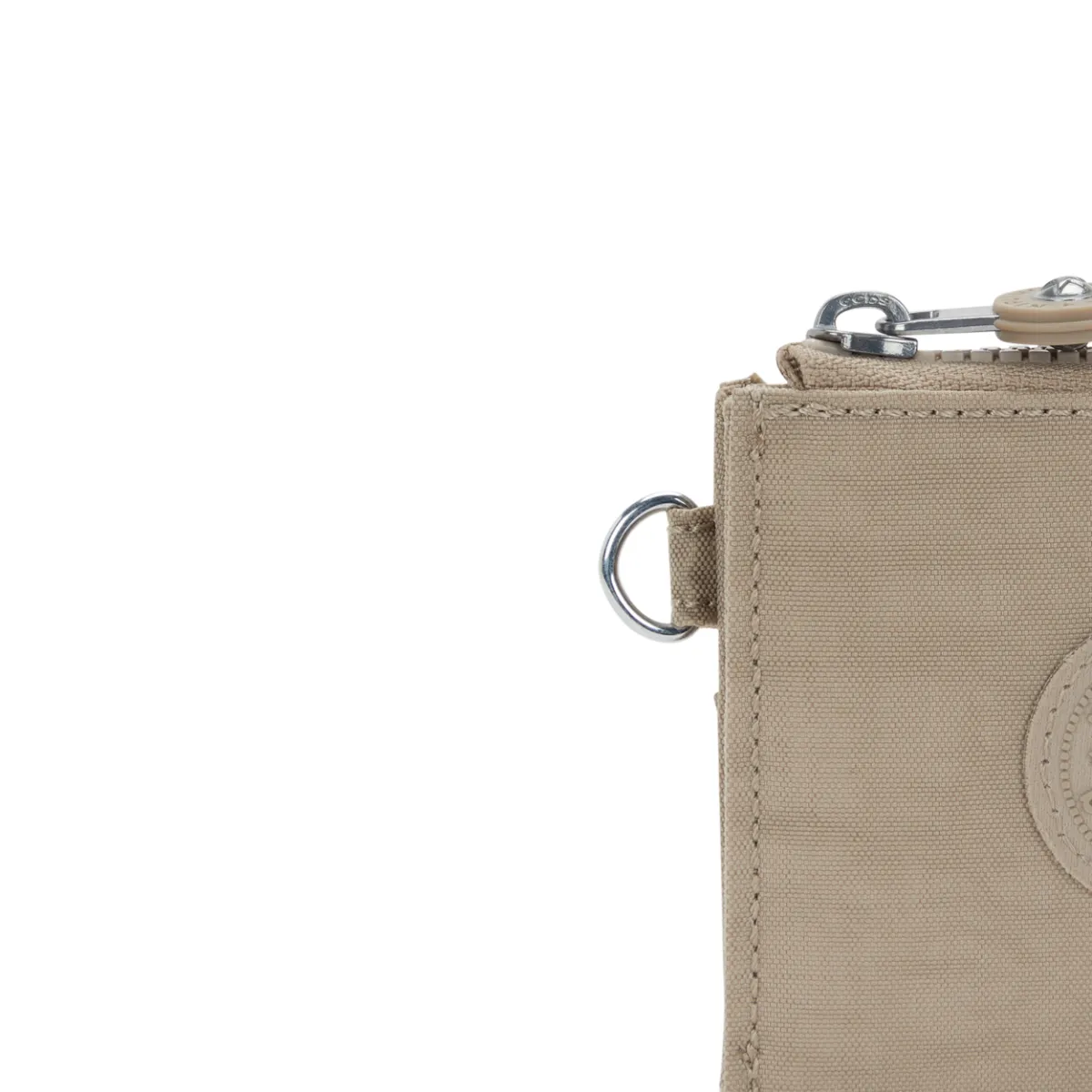 ארנק כרטיסים עם תא רוכסן Kipling CARD PAL – KI84334PW – soft-taupe – 4