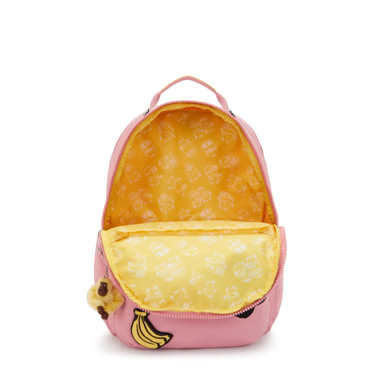 תיק גב גדול למחשב 17" Kipling SEOUL LAP – KI85551MI – pink-daisy – 2