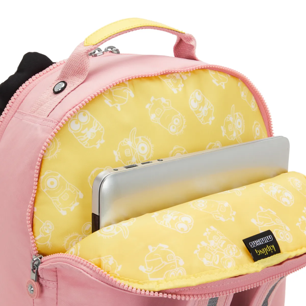 תיק גב גדול למחשב 17" Kipling SEOUL LAP – KI85551MI – pink-daisy – 5
